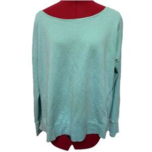 Sweaty Betty Long Sleeve Green Medium Sweatshirt
